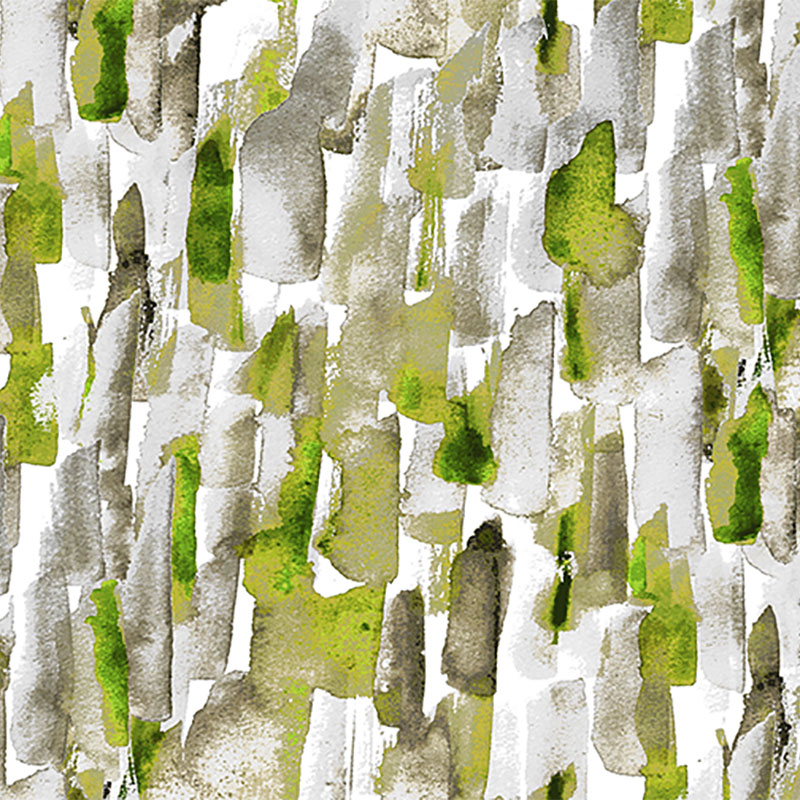 Contemporary Velvet Impasto Lime