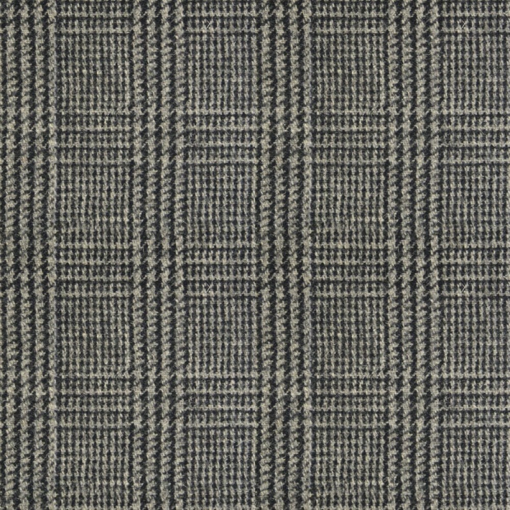 Demdike Check Charcoal