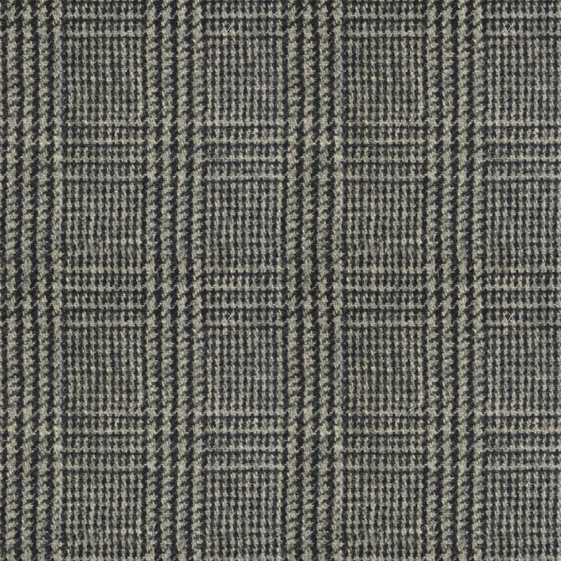 Demdike Check Charcoal