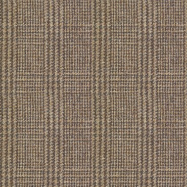 Demdike Check Russet Brown