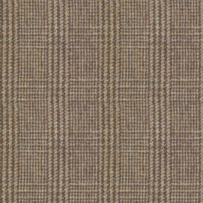 Demdike Check Russet Brown