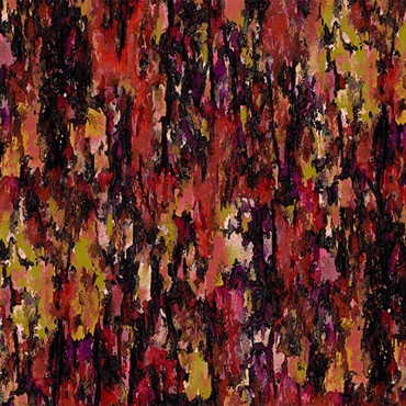Contemporary Velvet Palette Rust